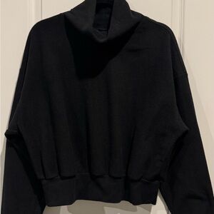Old Navy Black Cowl Neck Sweater